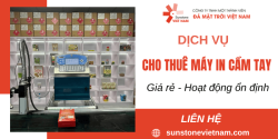 Dịch vụ cho thuê máy in cầm tay giá rẻ, hoạt động ổn định